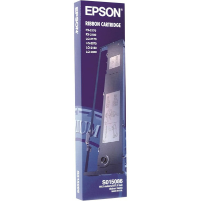 Epson C13S015086, czarny, taśma barwiąca oryginalna