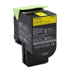 Lexmark 80C20Y0 żółty (yellow) toner oryginalny