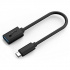 Genius 32590003400 adapter USB, (3.0), USB C męski - USB A żeński, czarny, USB 3.0, do 5Gb/s