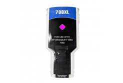 Kompatybilna kaseta z HP 738 676M7A purpurowy (magenta)