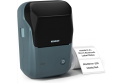 Niimbot Smart B1 1AC12120302 drukarka etykiet, niebieska + etykiety papierowe
