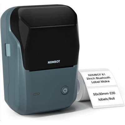 Niimbot Smart B1 1AC12120302 drukarka etykiet + etykiety papierowe