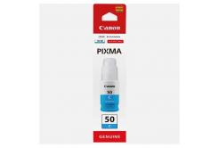 Canon GI-50C 3403C001 błękitny (cyan) tusz oryginalna