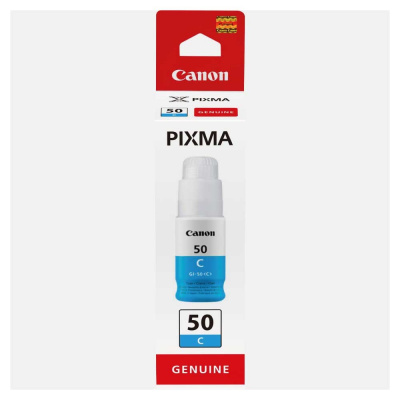 Canon GI-50C 3403C001 błękitny (cyan) tusz oryginalna