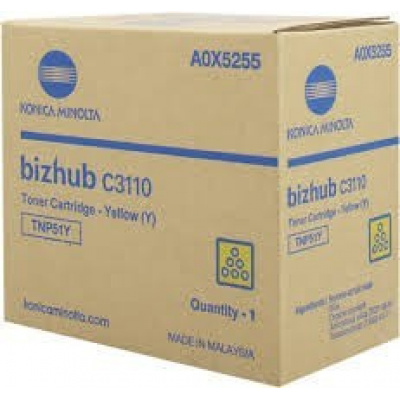 Konica Minolta TNP-51Y żółty (yellow) toner oryginalny