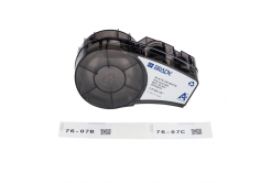 Brady M21-30-423 / 152098, 38.10 mm, Polyester, czarny druk / biały podkład