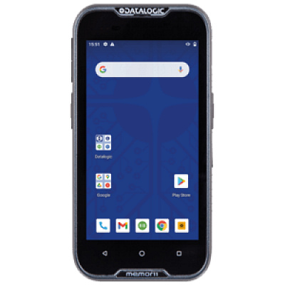 Datalogic Memor 11, 2D, 12.7 cm (5''), GPS, Gun, Camera, USB-C, BT, Wi-Fi, 4G, NFC, Android, kit (USB), GMS, black