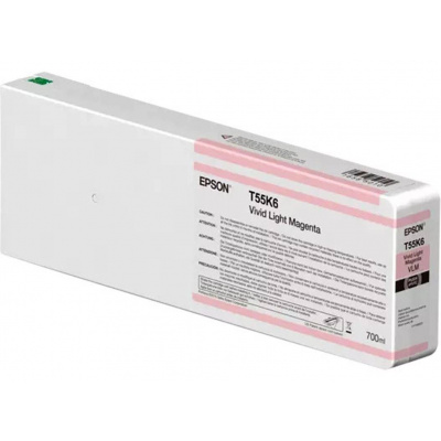 Epson C13T55K60N jasno purpurowy (vivid light magenta) tusz oryginalna