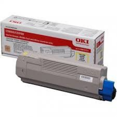 OKI 46443101 żółty (yellow) toner oryginalny