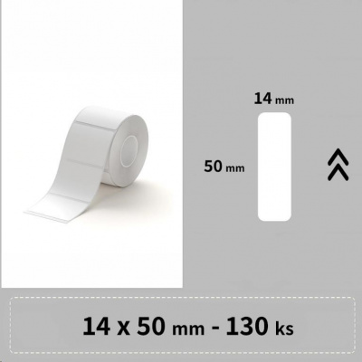 Niimbot etykiety RP A2A68601001, 15x50mm 130szt. Biały dla D11, D11-M, D110, D110-H