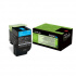 Lexmark 80C2HCE błękitny (cyan) toner oryginalny