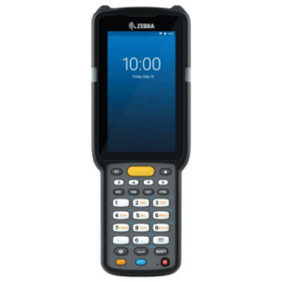 Zebra MC3300x, 1D, 10.5 cm (4''), alpha, BT, Wi-Fi, NFC, Android, GMS