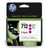 HP 712 3ED78A purpurowy (magenta) 3szt. tusz oryginalna