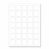 Etykiety samoprzylepne 30 x 30 mm, 54 etykiet, A4, 100 arkuszy
