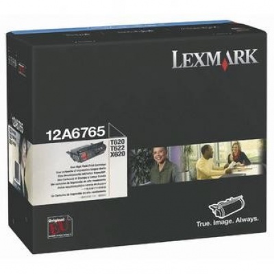 Lexmark 12A6765 czarny (black) toner oryginalny
