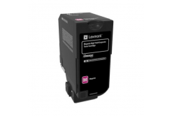 Lexmark 84C2HME purpurowy (magenta) toner oryginalny