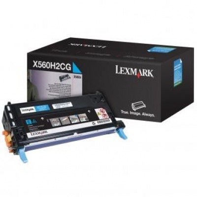 Lexmark X560H2CG błękitny (cyan) toner oryginalny