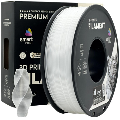 Smart Print FG-S11-E1, 3D filament, ABS+, 1,75mm, 1000g, Przezroczysty (Transparent)