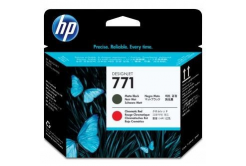 HP CE017A, 771 matowa czarna / chromatic czerwona (matte black / chromatic red) głowica drukująca oryginalna