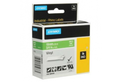 Dymo 1805420, 19mm x 5,5m, biały druk / zielony podkład, taśma oryginalna