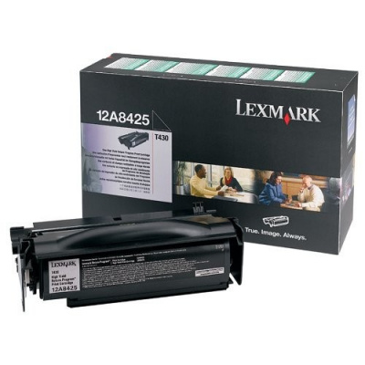 Lexmark 12A8425 czarny (black) toner oryginalny