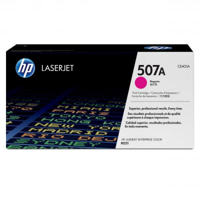 HP 507A CE403A purpurowy (magenta) toner oryginalny