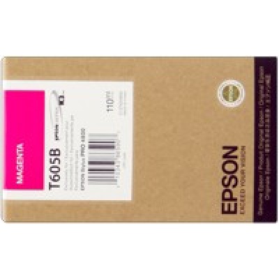 Epson T605B purpurowy (magenta) tusz oryginalna