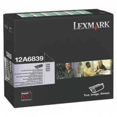 Lexmark 12A6839 czarny (black) toner oryginalny