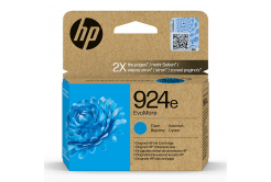 HP 924e 4K0U7NE#CE1 błękitny (cyan) tusz oryginalna