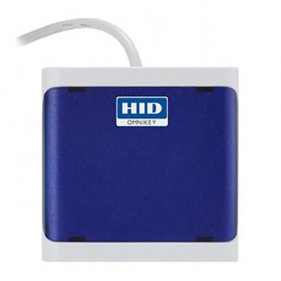 Omnikey čtečka USB 2.0, R50220318-DB, čipové karty, externí, tmavě modrá, konektor USB