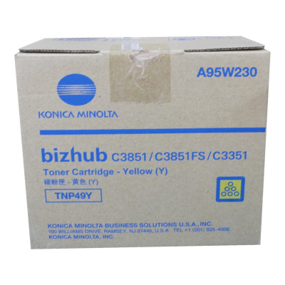 Konica Minolta TNP-49Y żółty (yellow) toner oryginalny