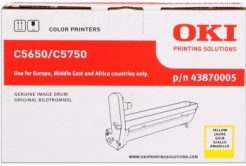 OKI 43870005 żółty (yellow) bęben oryginalny