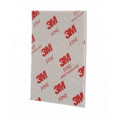 3M Brusná houba pro střední broušení - Fine, 115 mm x 140 mm  (03809)