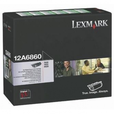 Lexmark 12A6860 czarny (black) toner oryginalny