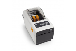 Zebra ZD411 Healthcare ZD4AH22-D0EE00EZ DT, 8 dots/mm (203 dpi), drukarka etykiet, RTC, USB, USB Host, BT (BLE), Ethernet, EPLII, ZPLII, kit (USB), white (następca GC420t)