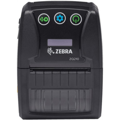 Zebra ZQ210 ZQ21-A0E01KE-00 drukarka etykiet, 8 dots/mm (203 dpi), CPCL, USB, BT (iOS), black
