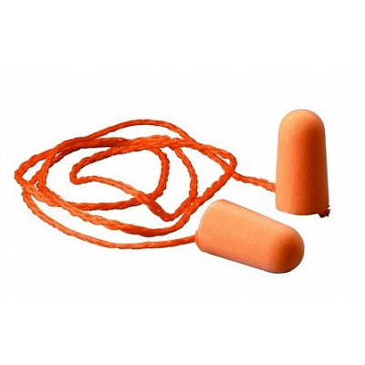 3M 1110 Zátkové chrániče sluchu s provázkem (1 pár = 2 kusy)