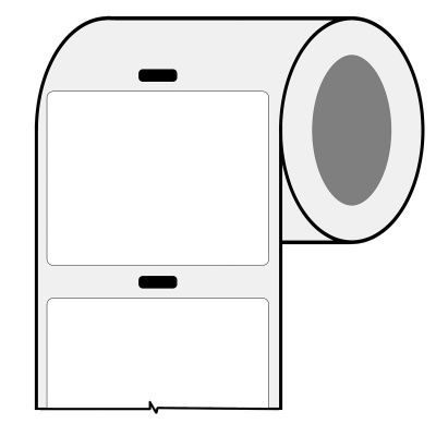 Brady BPT-642-461-AW / 217095, etykiety papierowe termiczne, 57.15 mm x 19.05 mm