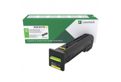 Lexmark 72K2XYE żółty (yellow) toner oryginalny