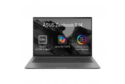 ASUS Zenbook S 14 OLED/UX5406AA-OLED234XZ/U9-386H/14"/2880x1800/T/32GB/1TB/Intel int/W11P/Szary/2R