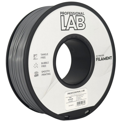 Professional Lab FG-P10-E1, 3D filament, ABS+, 1,75mm, 1000g, Srebrny (Silver)