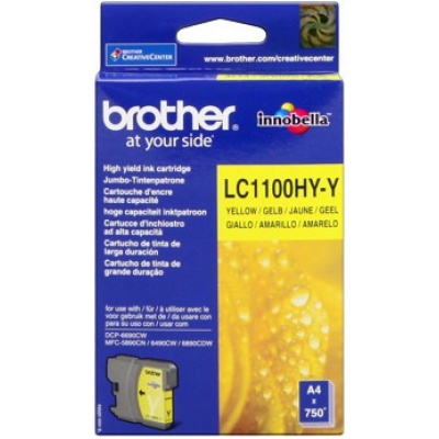 Brother LC-1100HYY żółty (yellow) tusz oryginalna