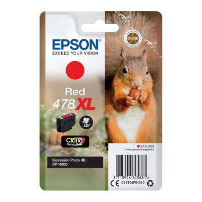 Epson 478XL C13T04F54010 czerwony (red) tusz oryginalna