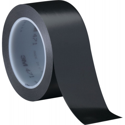 3M 471 taśma klejąca PVC, 19 mm x 33 m, czarna