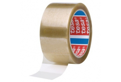 Tesa 04089, przezroczysta taśma pakowa, 75 mm x 66 m, 24 rolki w opakowaniu