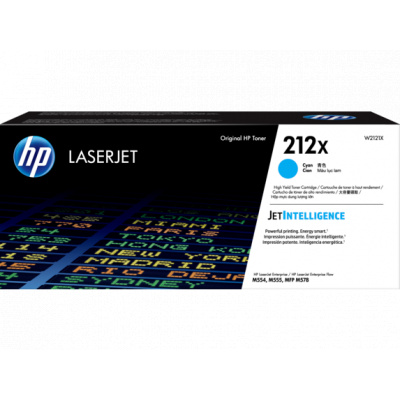 HP 212X W2121X błękitny (cyan) toner oryginalny