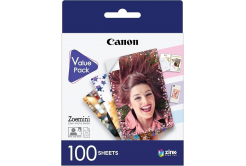 Canon 6135C003 ZINK Photo Paper, błyszczący, biały, 5x7,6cm, 2x3”, 100 szt., termiczny, papier fotograficzny