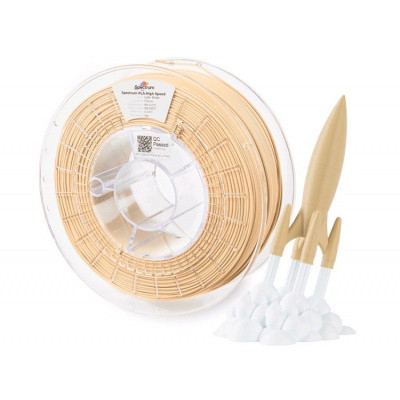 Spectrum 81049 3D filament, PLA High Speed, 1,75mm, 1000g, Beżowy (Latte beige)