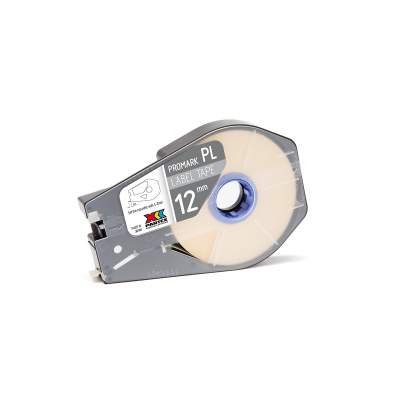 Partex PROMARK-PL120CN9, biała taśma samoprzylepna,12mmx30m
