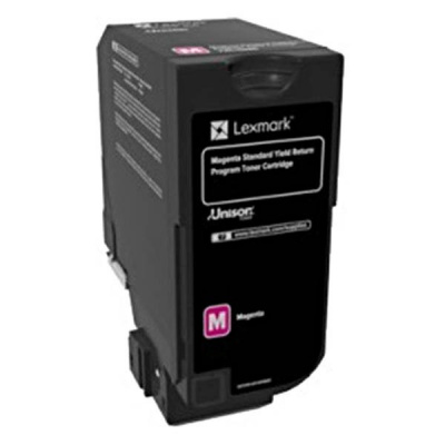 Lexmark 84C2HM0 purpurowy (magenta) toner oryginalny